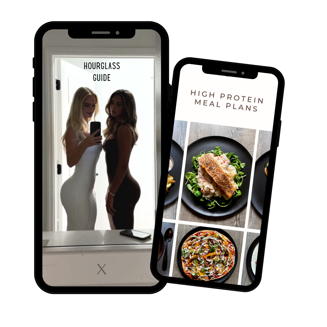 Hourglass Guide + High protein meal plans